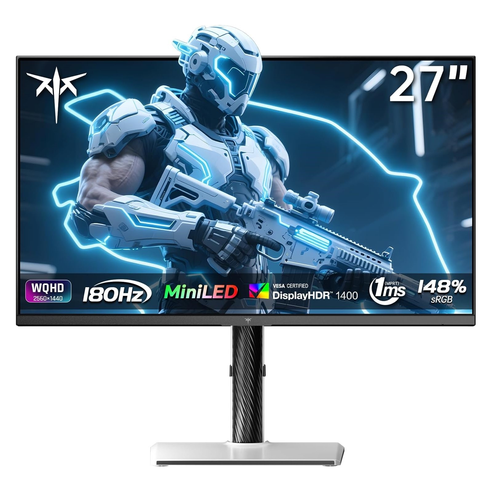 KTC M27T6 Mini LED Monitor 27inch Gaming Monitor 2K 180Hz QHD 2560x1440P HDR1400