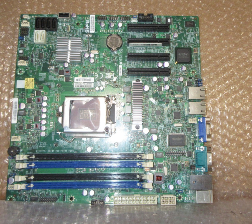 Super Micro Computer X9SCM-F Server Motherboard