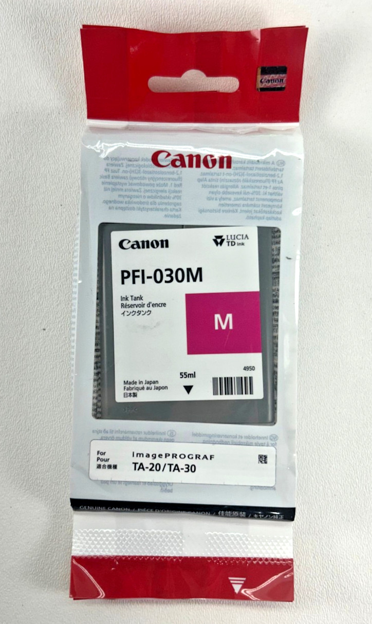 GENUINE Canon PFI-030 Magenta for imagePROGRAF TA-20 TA-30 TM-240 TM-340