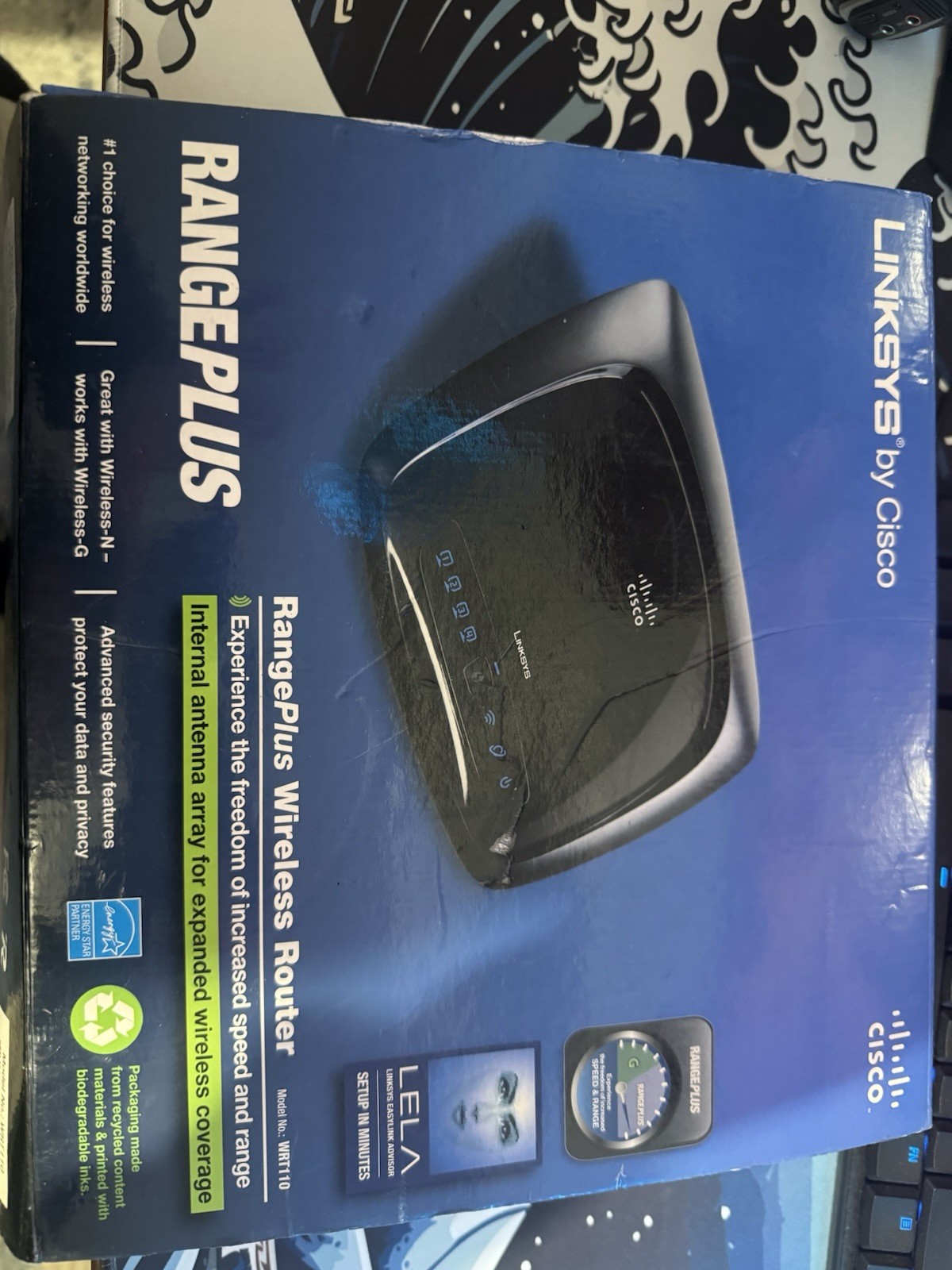 Linksys WRT110 Range Plus Wireless Router