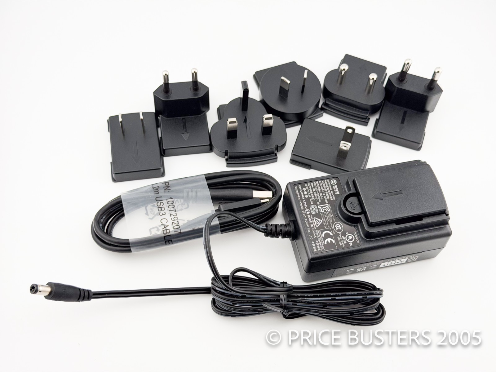 NEW Genuine Seagate 12V Power Adapter for 16TB 18TB 20TB 22TB External HDD OEM