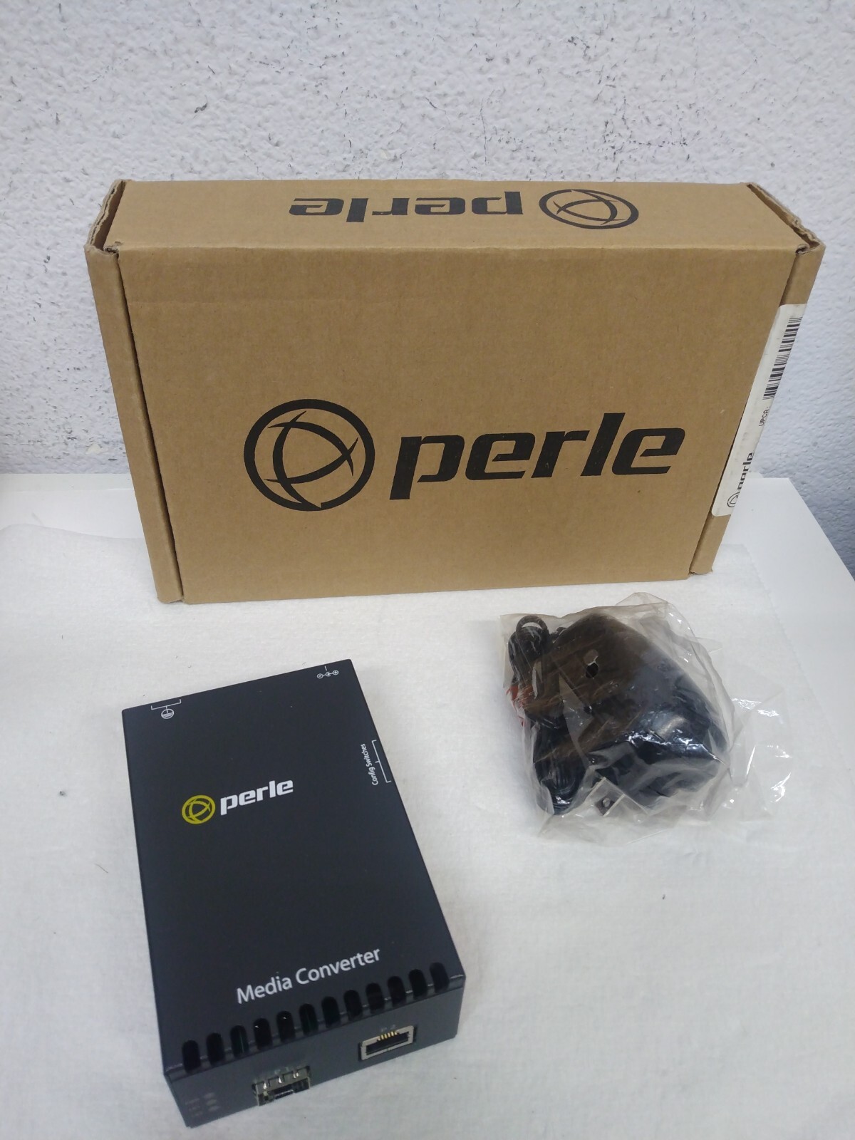 Perle S-10GT-SFP Media Converter 05060550 Open Box