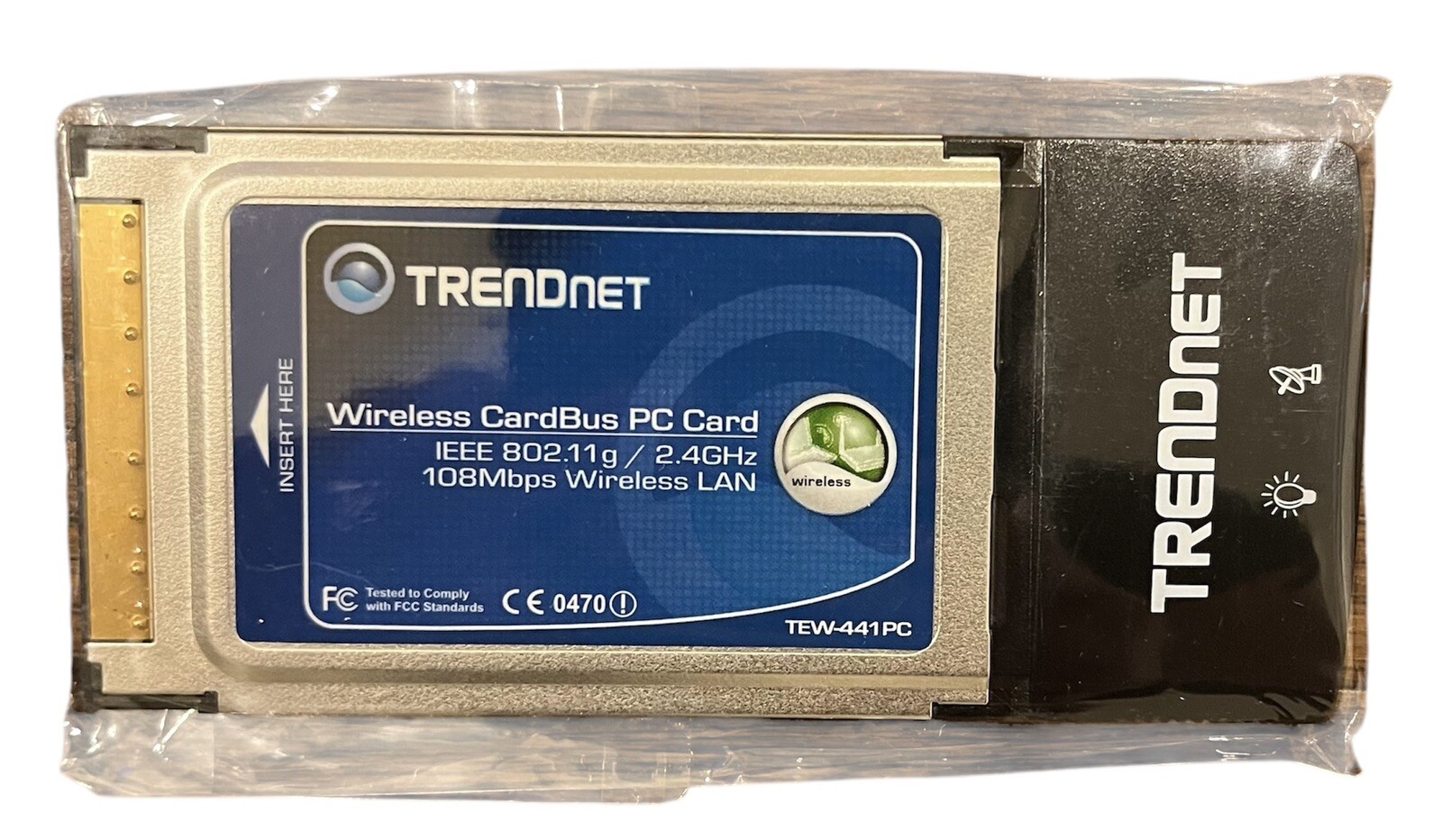 TREND-net Wireless PC Cardbus 802.11g (TEW-441-PC) NEW UNOPENED