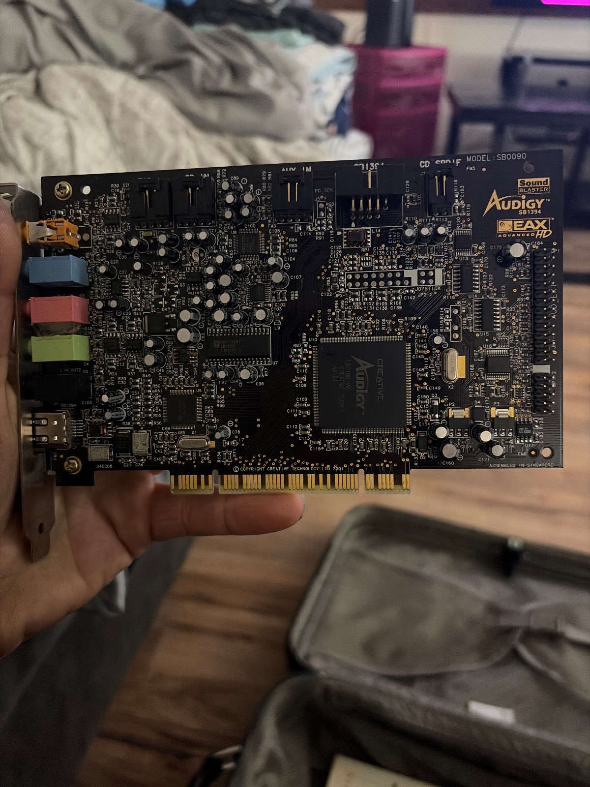 Sound Blaster Audigy  SB1394 EAX Advanced HD Sound Card