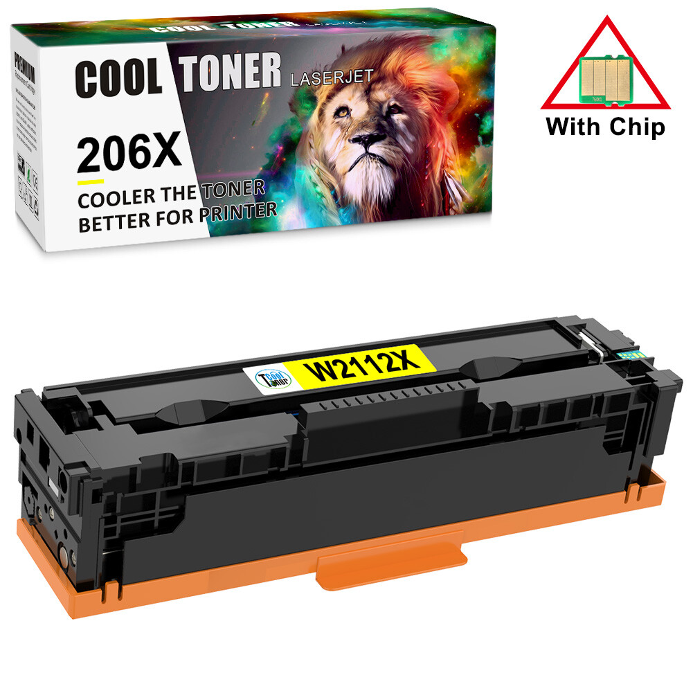 [WITH CHIP] W2110X Compatible With HP 206X Toner Set Laserjet M283fdw M282 M255