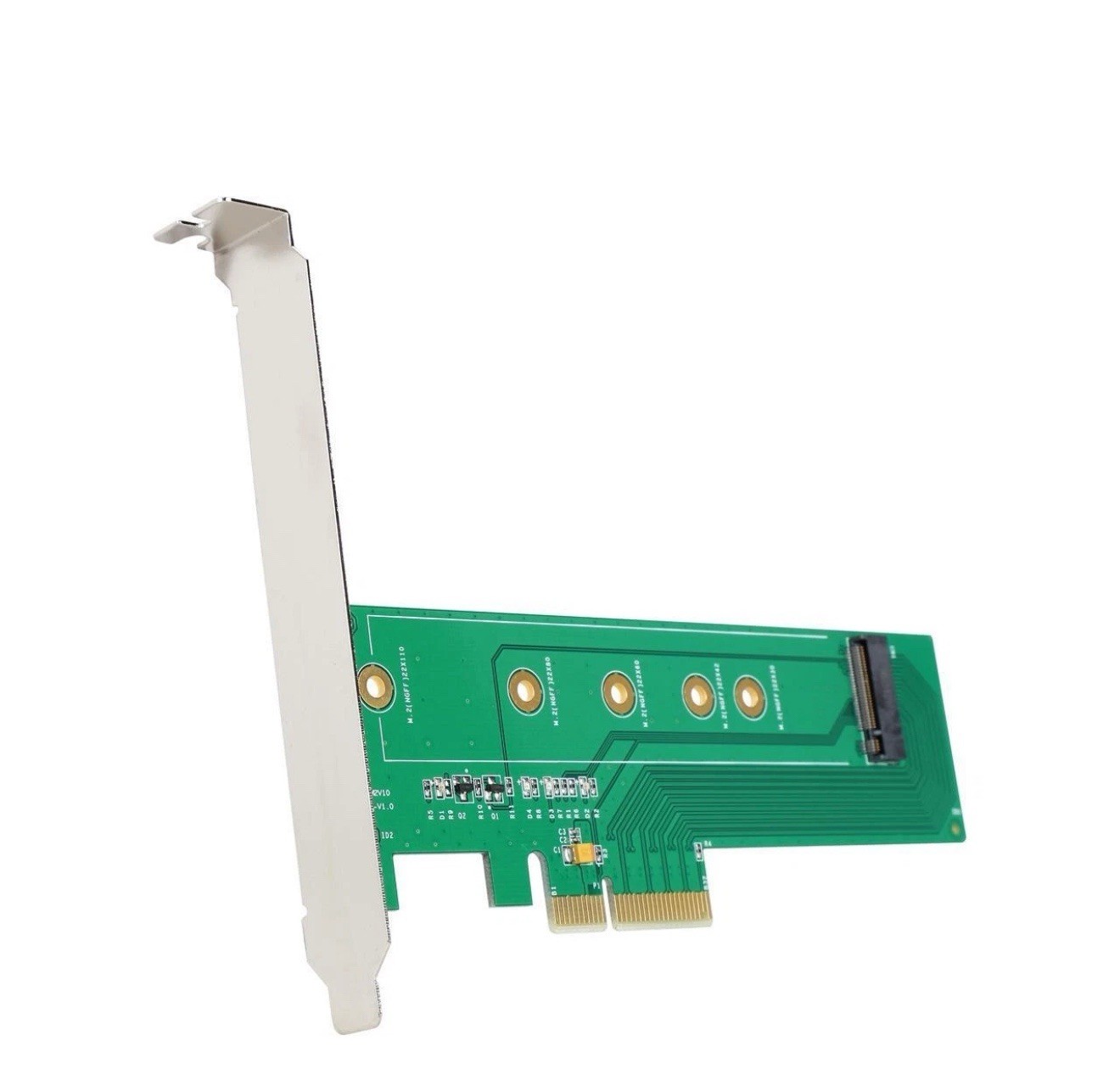 SYBA SI-PEX40110 M.2 M-Key NVMe PCI-e to PCI-e x4 Converter Card