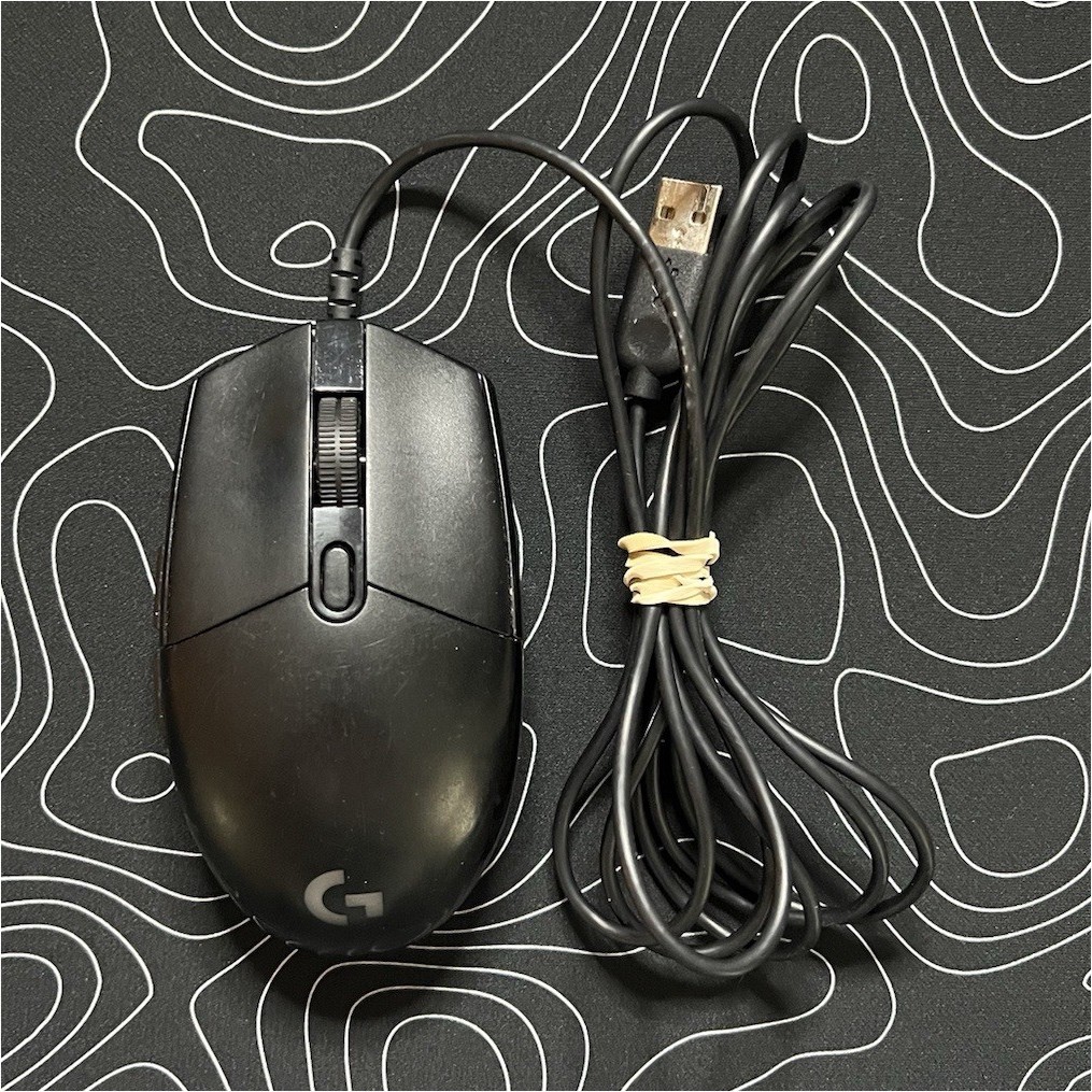 Logitech G203 Prodigy Wired USB Optical Gaming Mouse Black 8000 DPI 6-Button