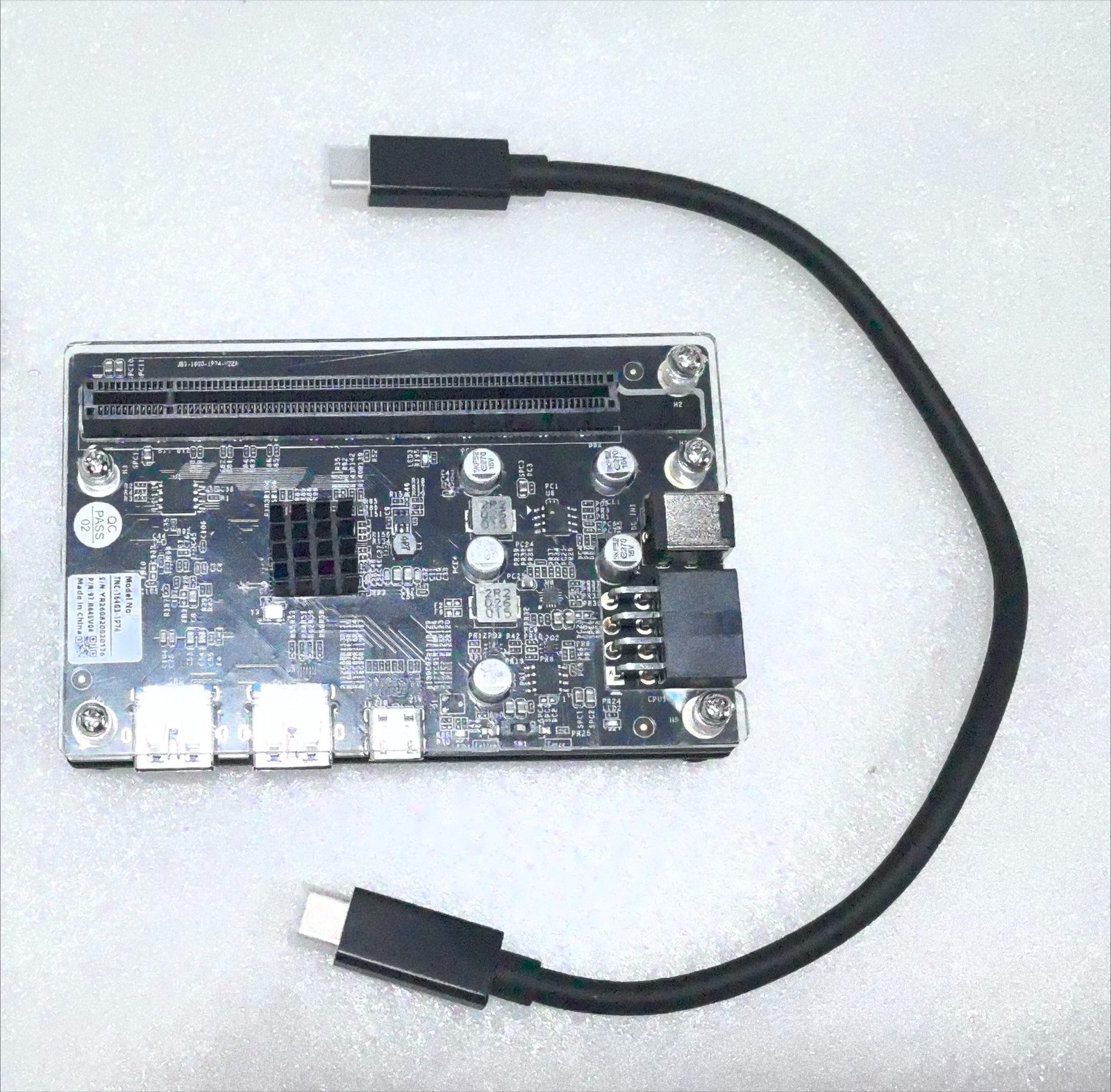 GPU-Dock eGPU External Graphics Card dock for thunderbolt USB4 TO PCI-E X16 US