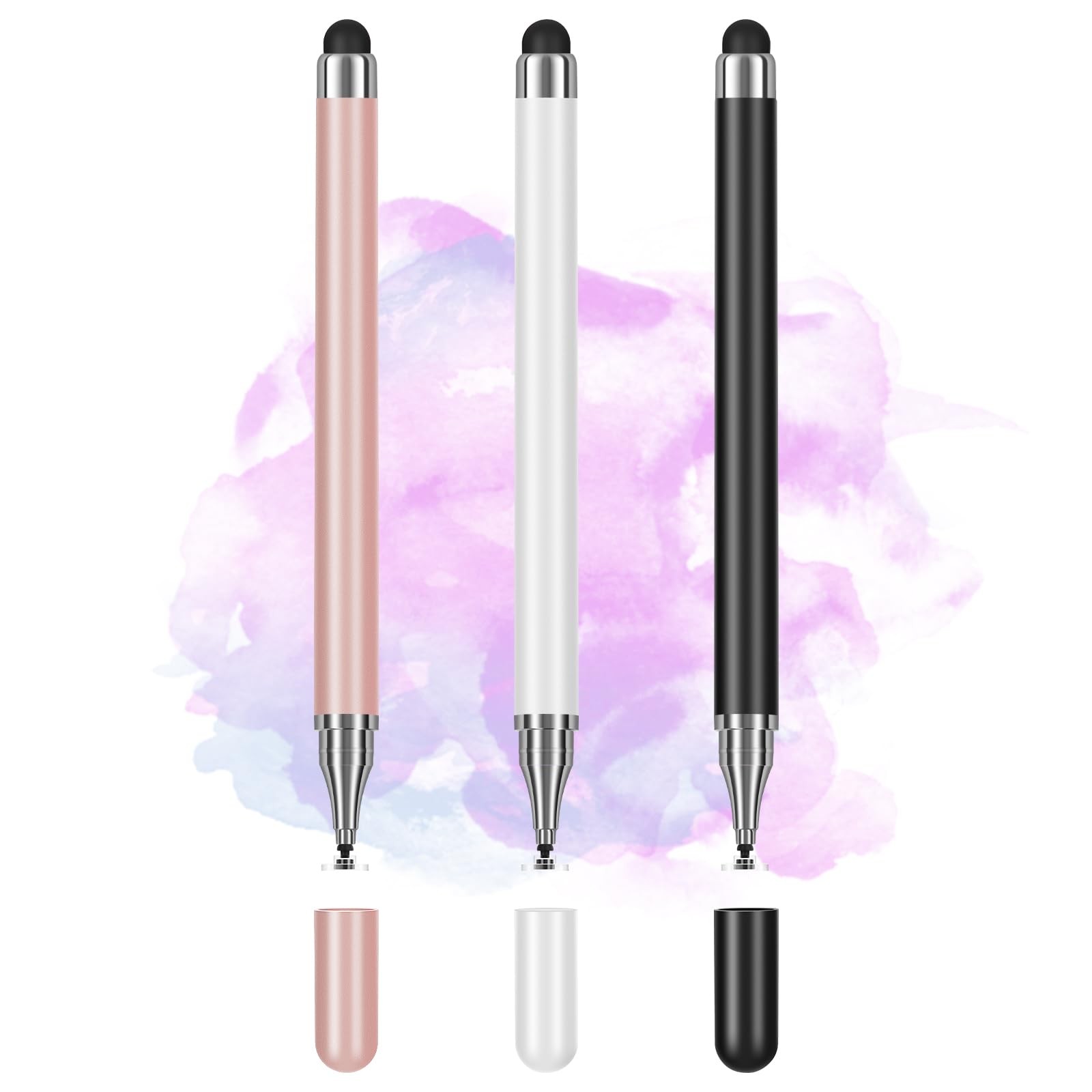 3PCS Tablets Stylus Pen for All Touchscreen Devices with Precision Disc Tip
