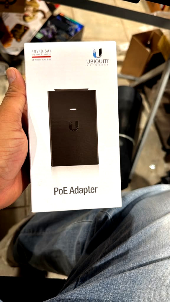 Ubiquiti Networks PoE Adapter Gigabit Ethernet POE-24-12W-G 24V 0.5A US Version