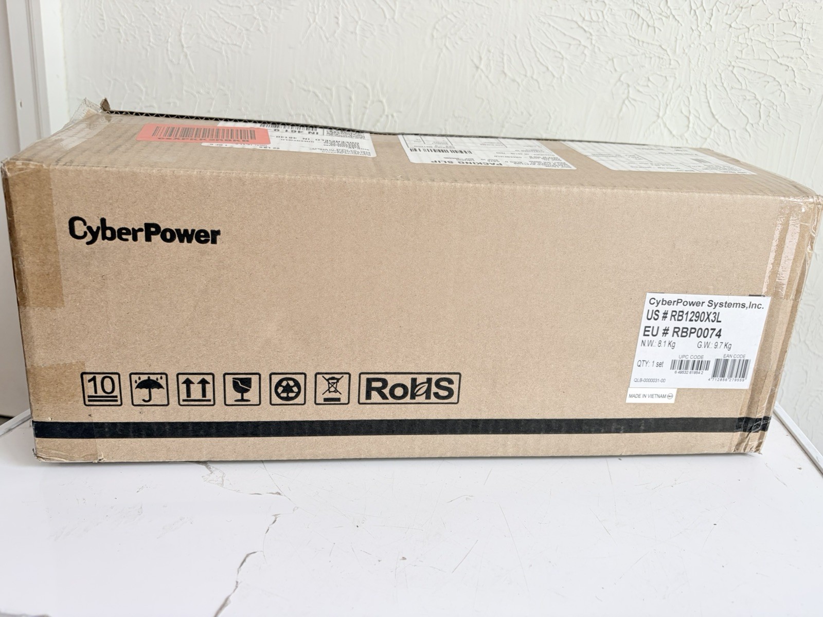 Cyberpower Systems Rb1290x3l Battery Kit - 9000 Mah - 12 V Dc
