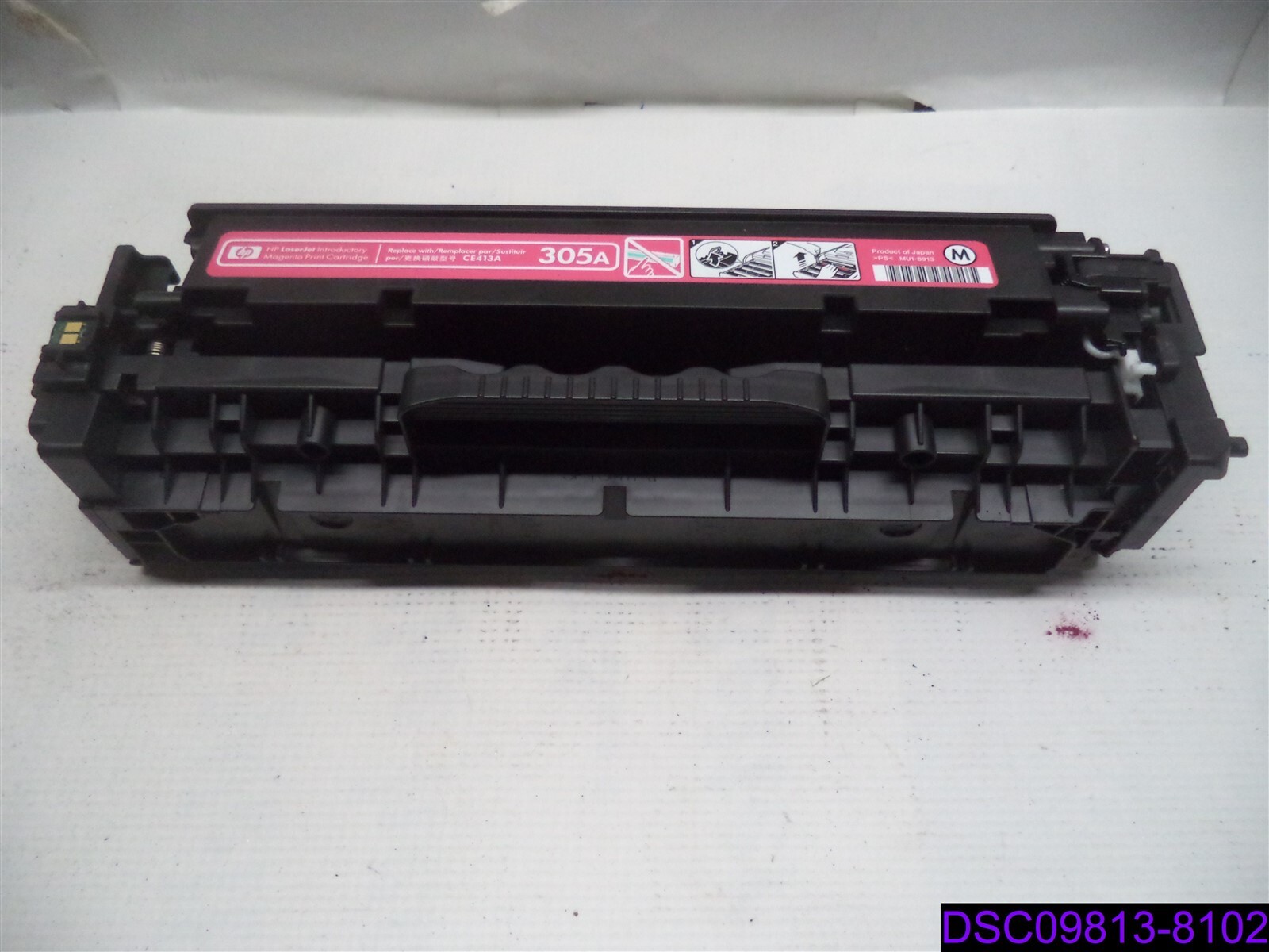 Used Needs Refilled HP Genuine Magenta Toner Cartridge 305A CE413A