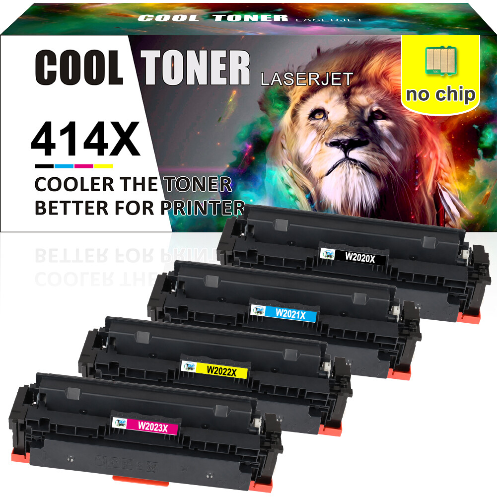 Toner Cartridge Compatible with HP 414X W2020X MFP M479dw M454dw M454dn No Chip
