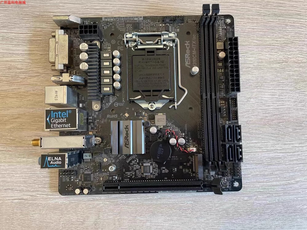 For ASROCK H310M-ITX/ac MINI LGA 1151 DDR4 support i5/i7-8th CPU Motherboard