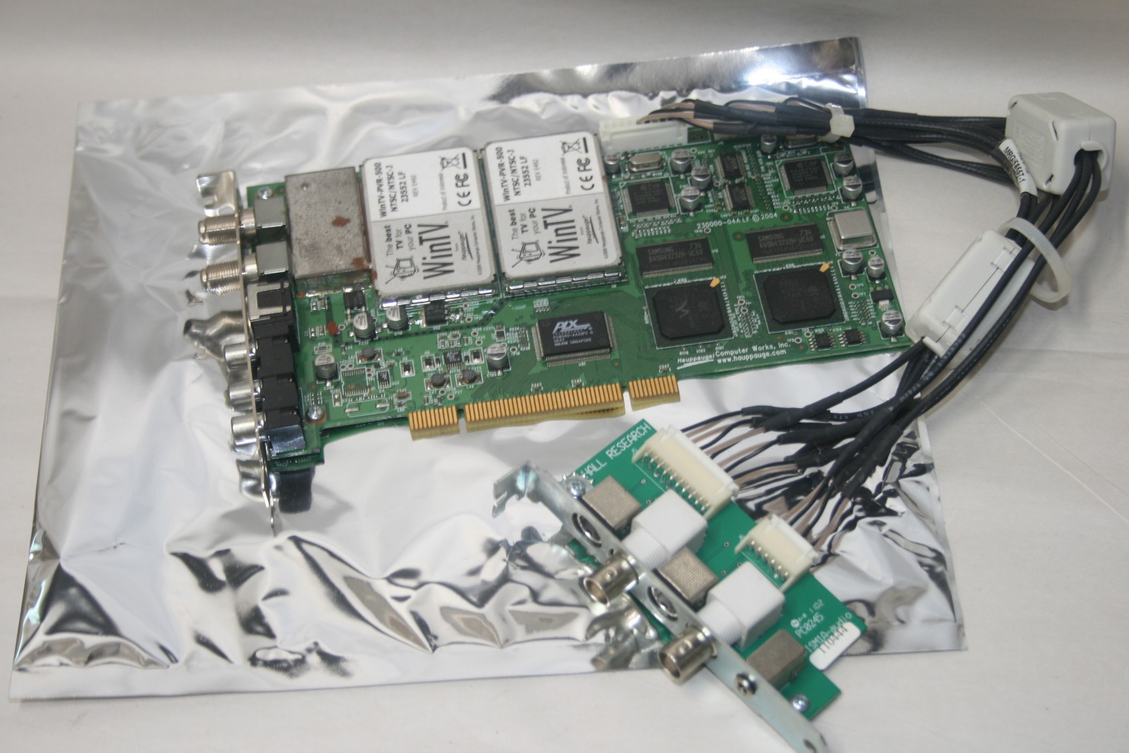 Hauppauge 230000-04ALF Video Capture Card WinTV-PVR-500 S-Video BNC Composite F