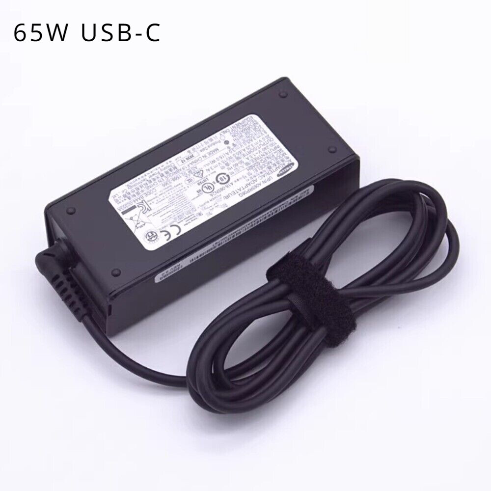 Genuine Samsung 65W USB-C Charger 20V 3.25A Type C Laptop Power Adapter