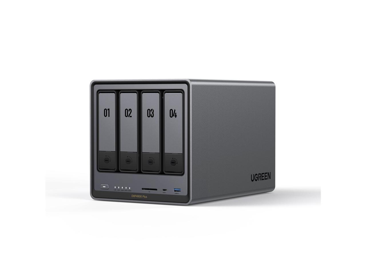 UGREEN NASync DXP4800 Plus, 4-Bay Thunderbolt™ NAS with Intel®  Pentium Gold, 5-