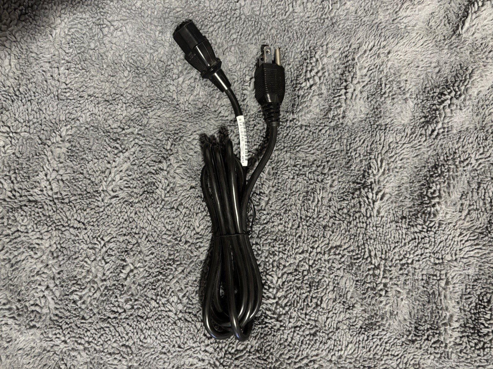I-SHENG IS-14 and SP-305 Power Cord - Black - Three-Prong 10A 125V For USA