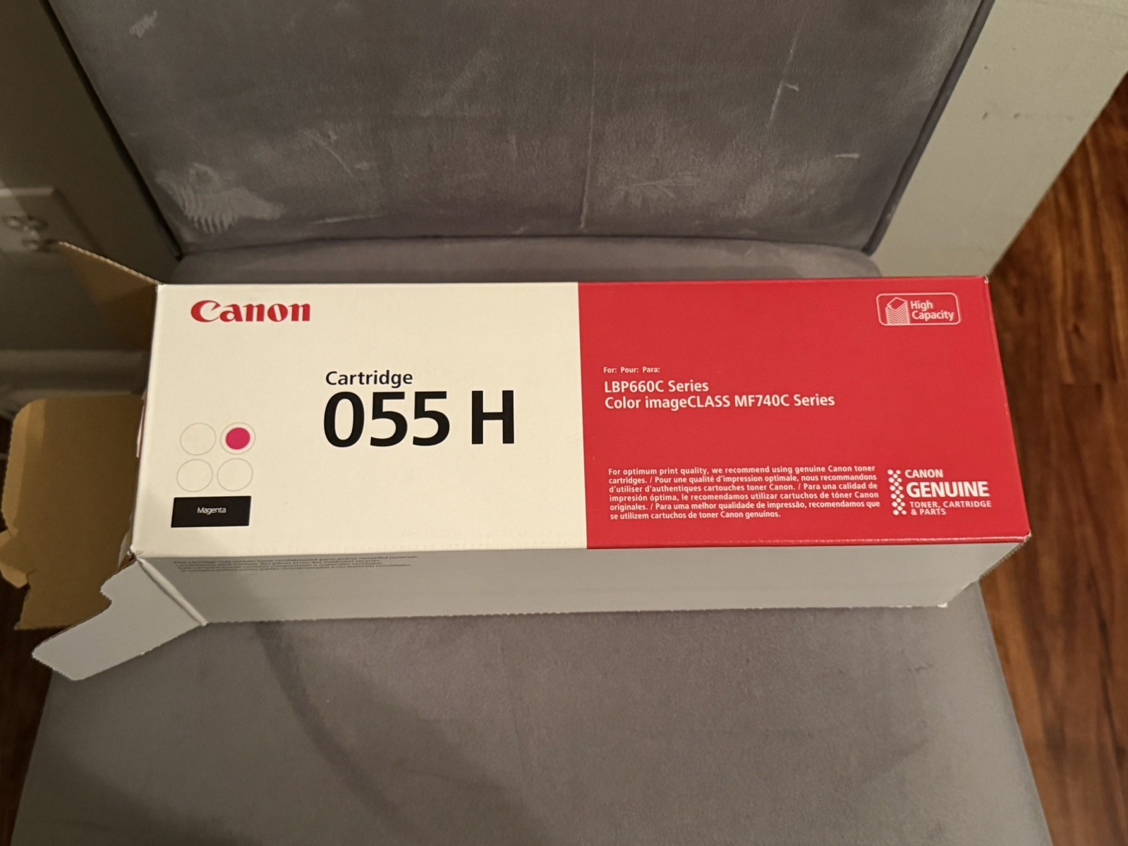 Canon 055H Toner - Magenta High Yield, Open Box