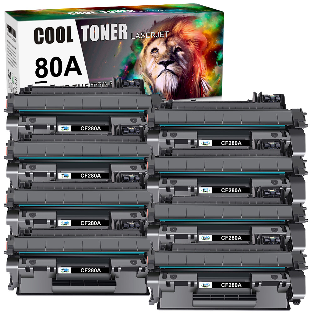 1-30PK CF280A 80A Toner Cartridge For HP LaserJet Pro 400 M401dn MFP M425dw Lot