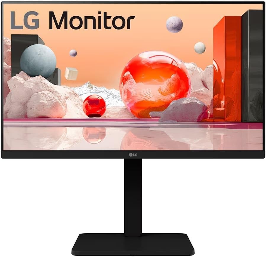 LG 24BA450-B 23.8 in Full HD 100 Hz Monitor