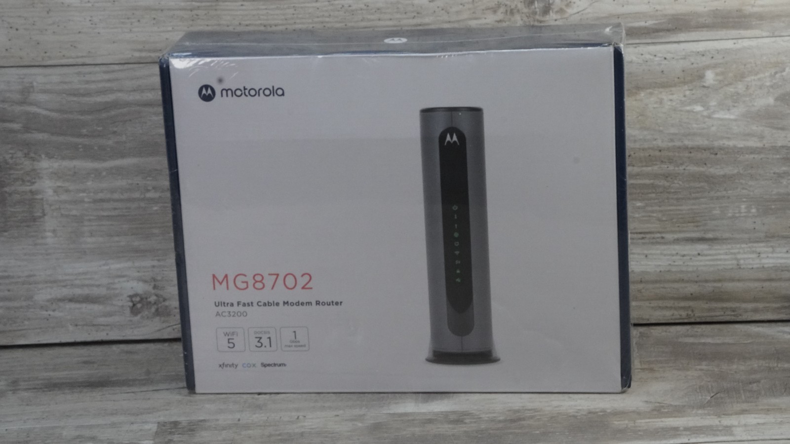 Motorola MG8702 AC3200 DOCSIS 3.1 Cable Modem WiFi Router NEW SEALED