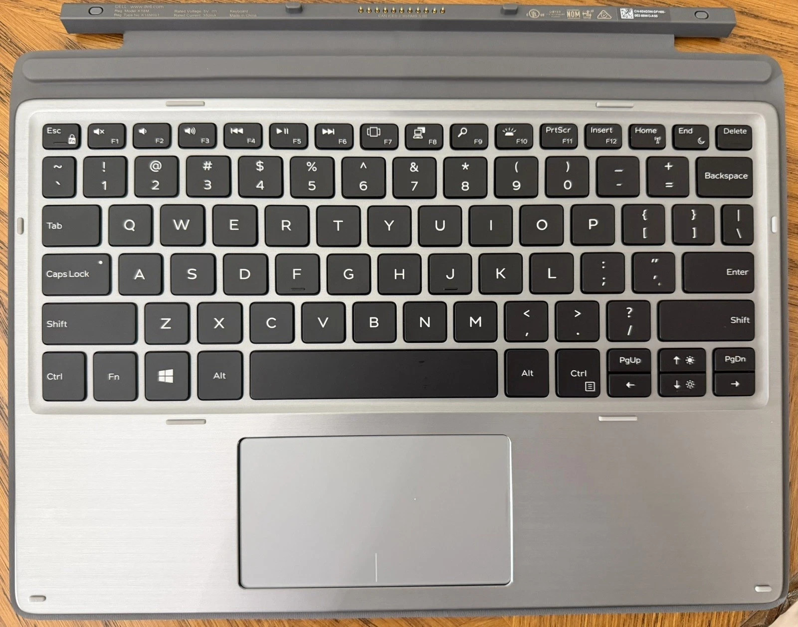 Dell Latitude K18M Grey Detachable Keyboard For 7200 & 7210 2-N-1 - Very Good