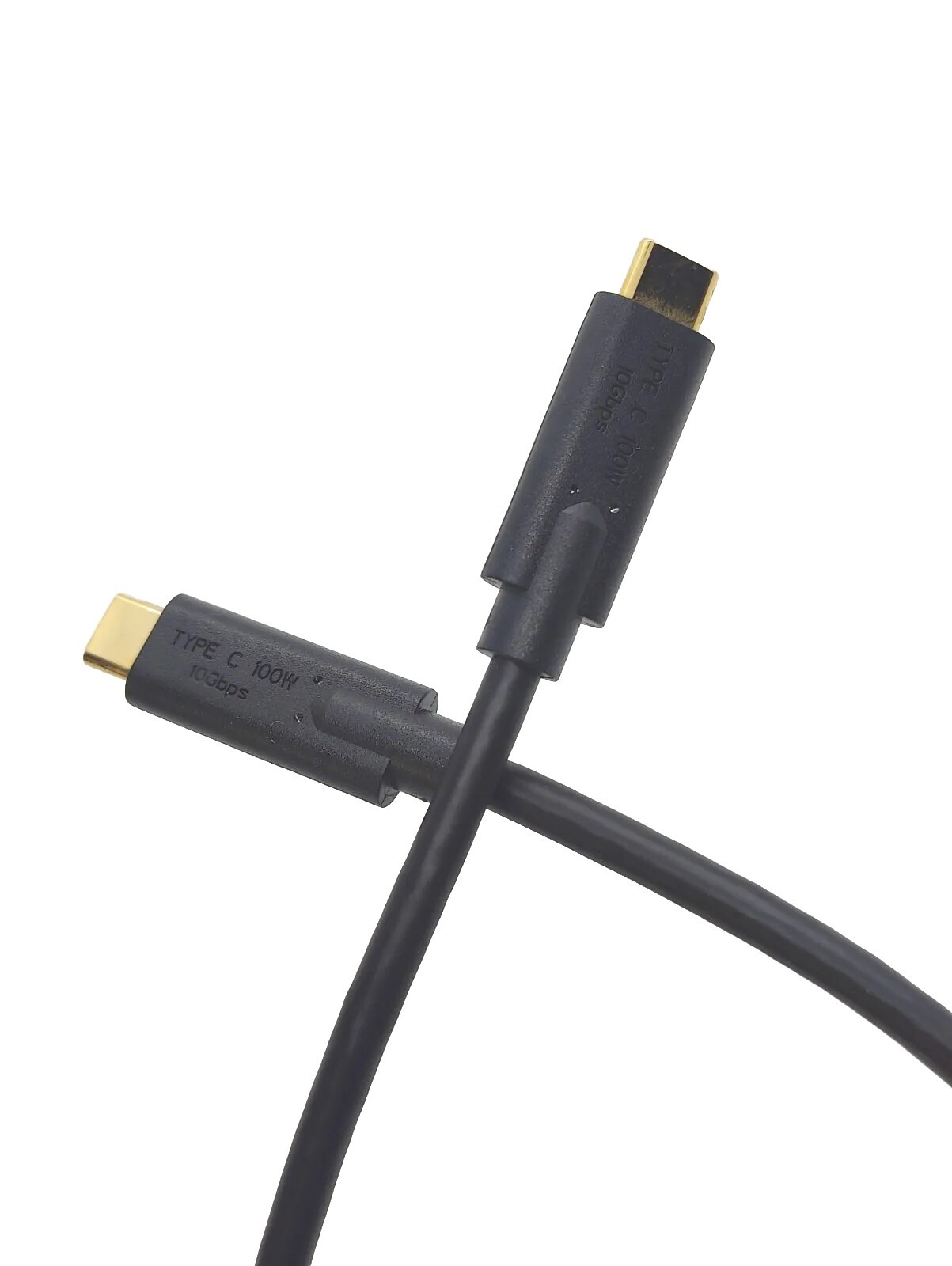 6ft USB 3.2 Gen 2x1 Type-C Male/Male Cable 100W 20V 5A Fast Charger 10Gbps Data