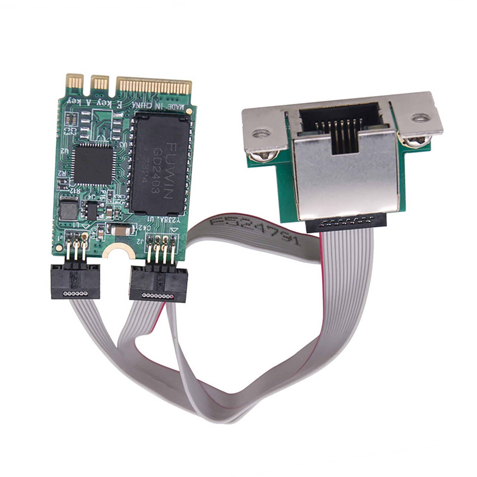 New M.2 A+E Key RTL8125B 2.5G Gigabit Ethernet Network Lan Card Accessories