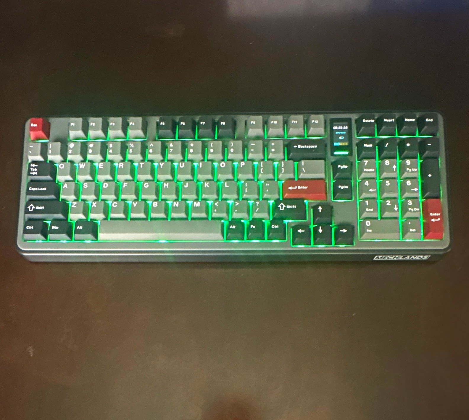 Mechlands vibe 99 Wired USB Gaming Keyboard RGB Backlit Full Size Num Pad QWERTY