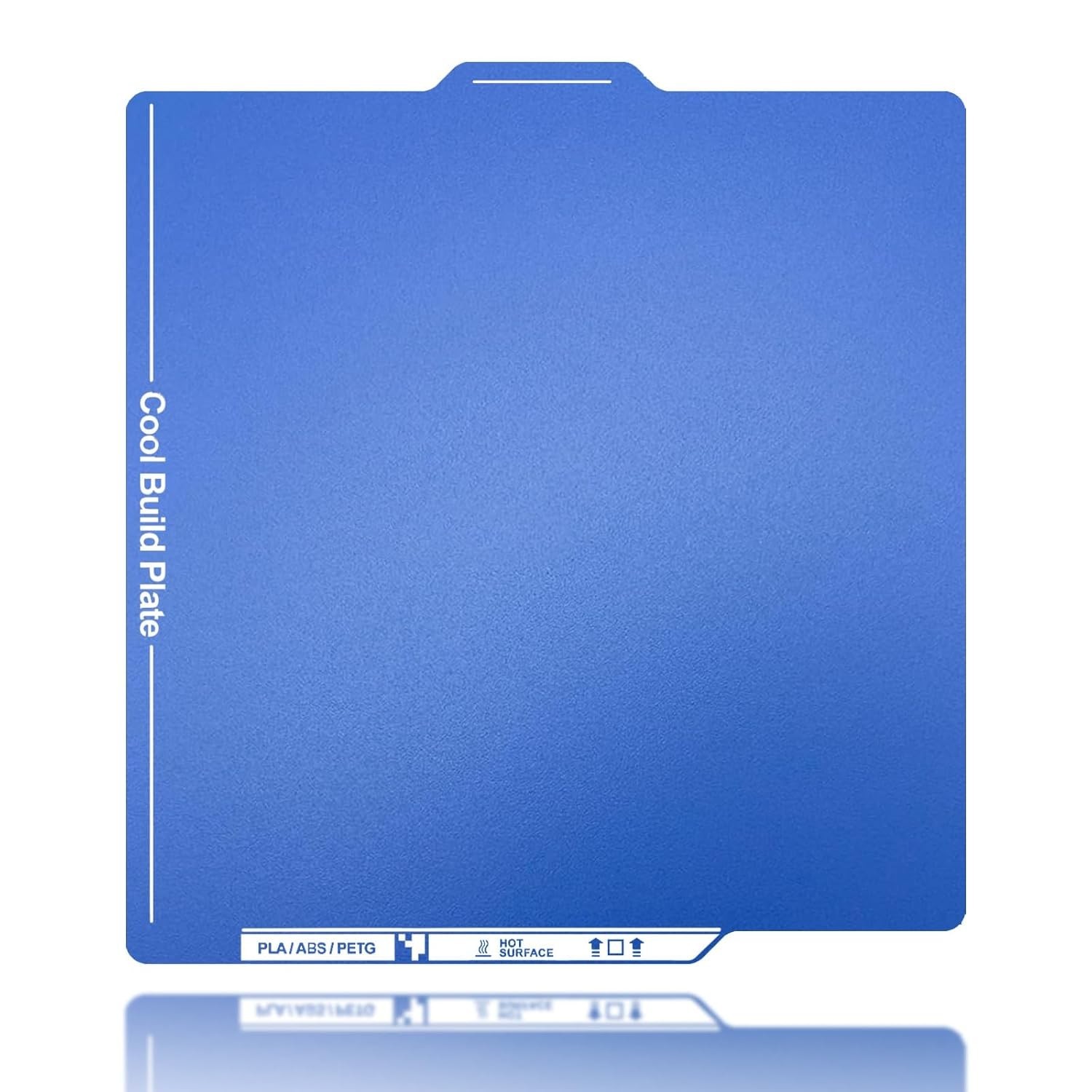 257x257mm Cold PEI Build Plate for Bambu Lab P1P/P1S/P2S/X2D/A1/X1/X1C, Low Temp