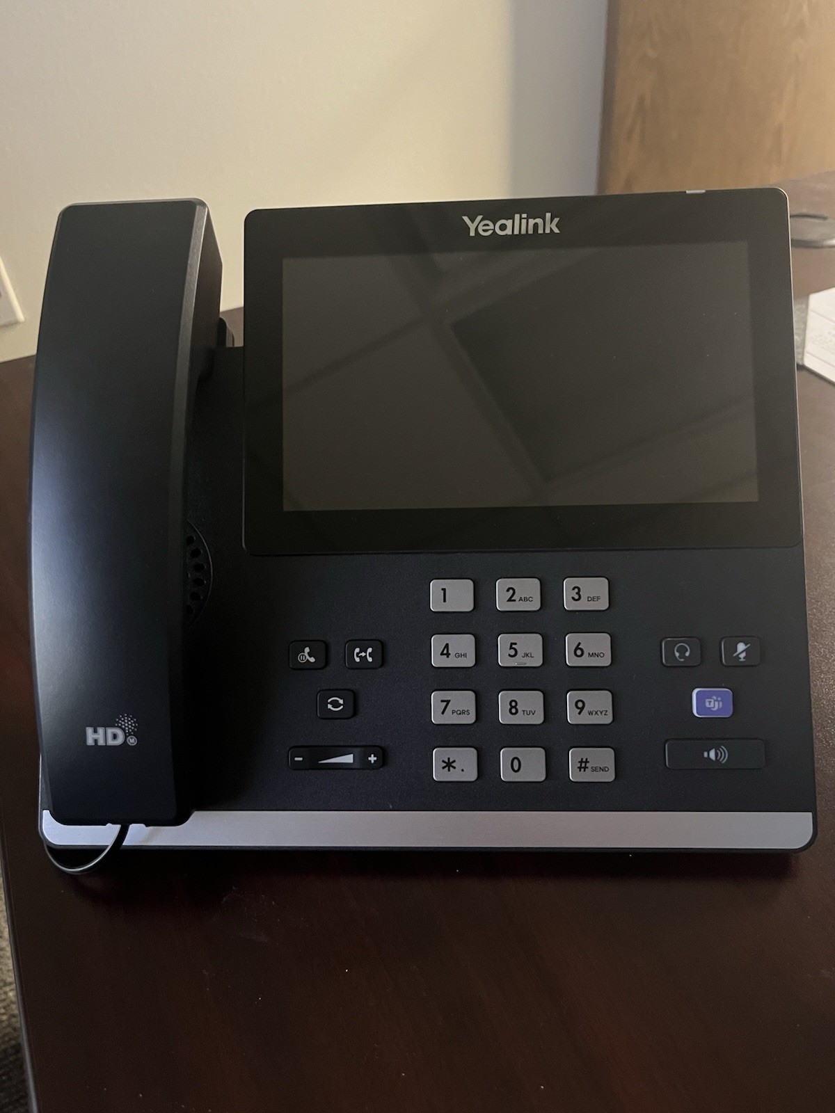 Yealink Smart Business VoIP Phone HD Audio Speakerphone Black