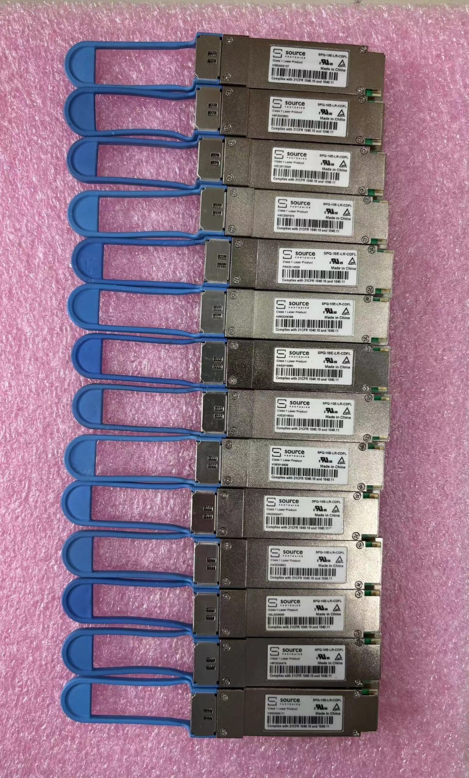 20pcs Source Photonics QSFP 40G LR4 SPQ-10E-LR-CDFL 2KM transceiver module