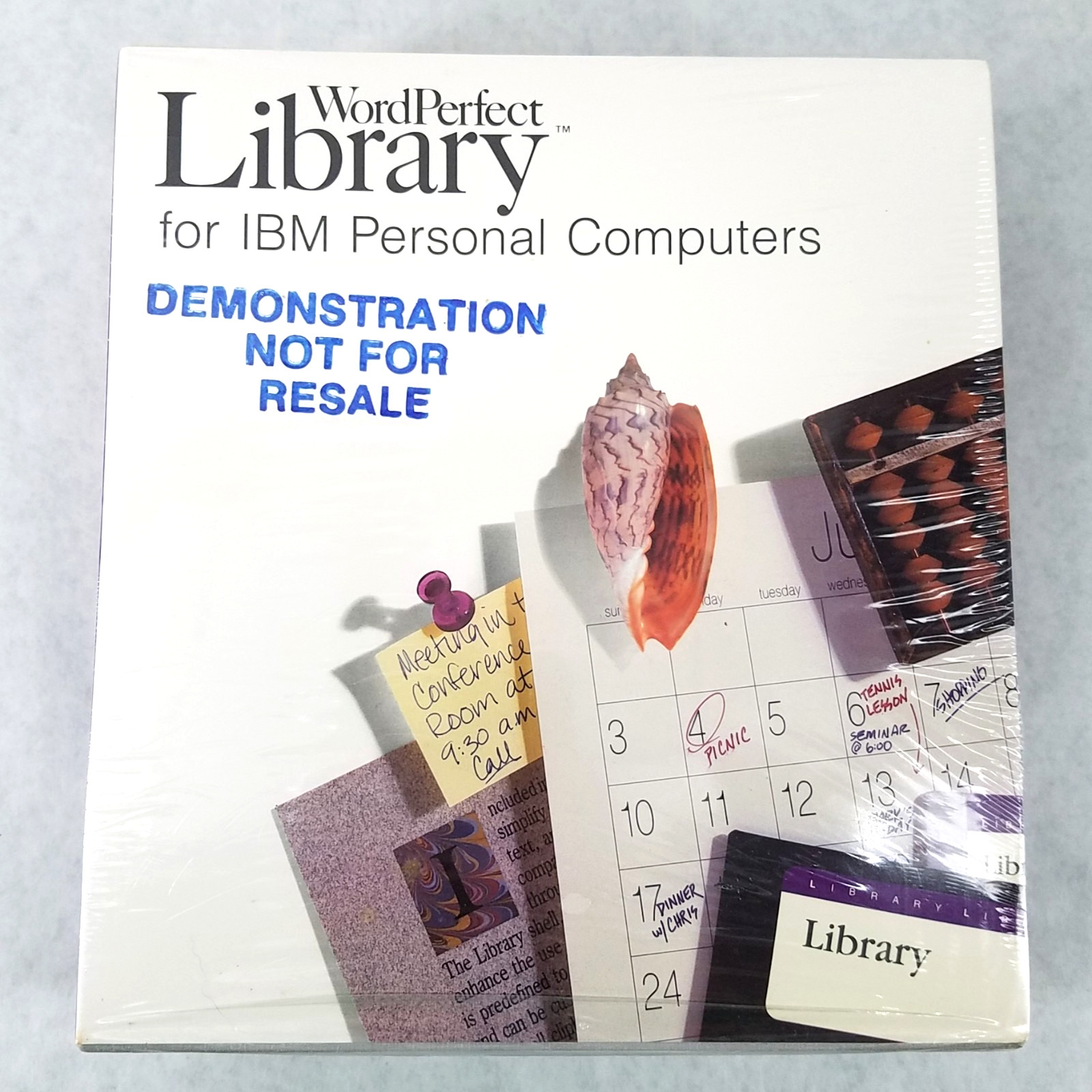 WordPerfect Library Works for IBM Personal Computers 2.0 - 1988 - SEALED