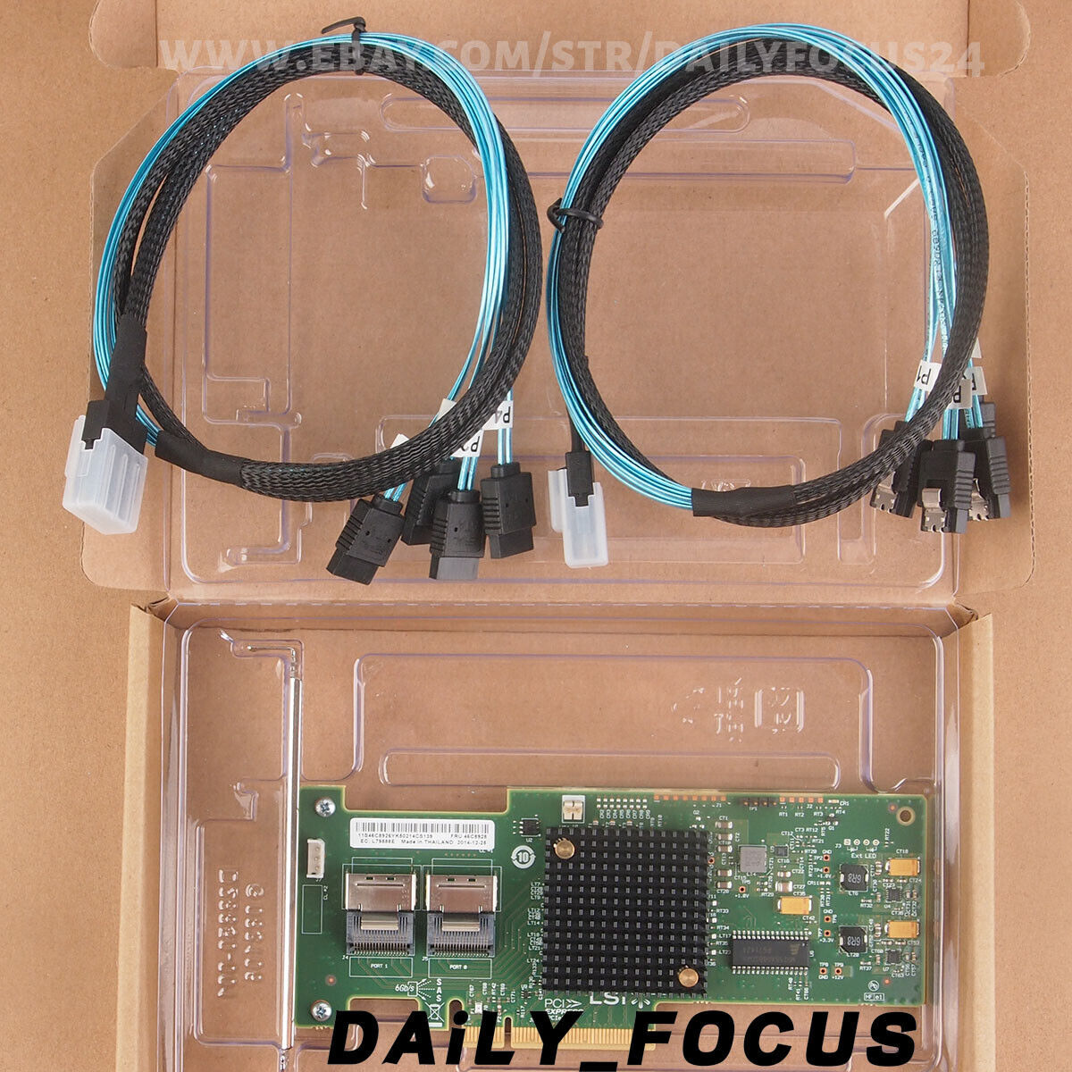 LSI 9223-8i 6Gbps SAS HBA FW:P20 9211-8i IT Mode ZFS FreeNAS unRAID 2* SFF SATA