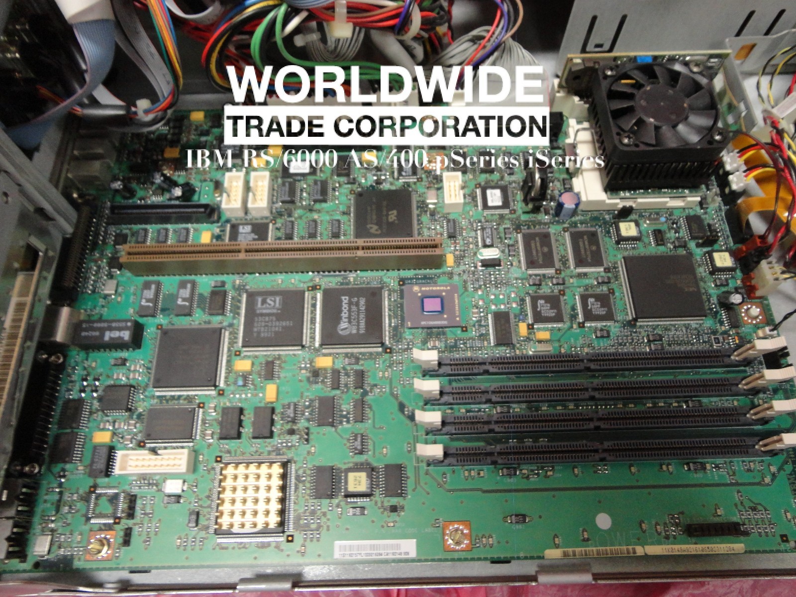 IBM 09P1149 #4348 375MHz PowerPC 604e System Board for 7043-150 7046-B50 RS6000