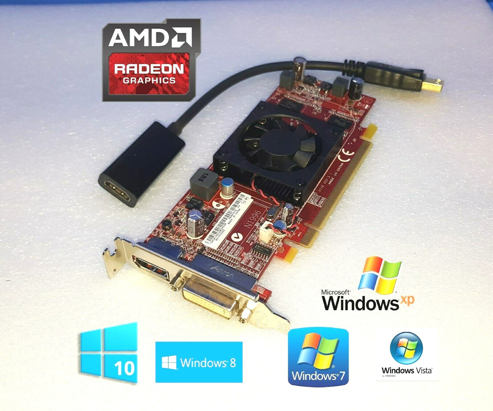Gateway SX2110 SX2300 SX2310 SX2311 SX2370 Low-Profile HDMI DVI DP Video Card