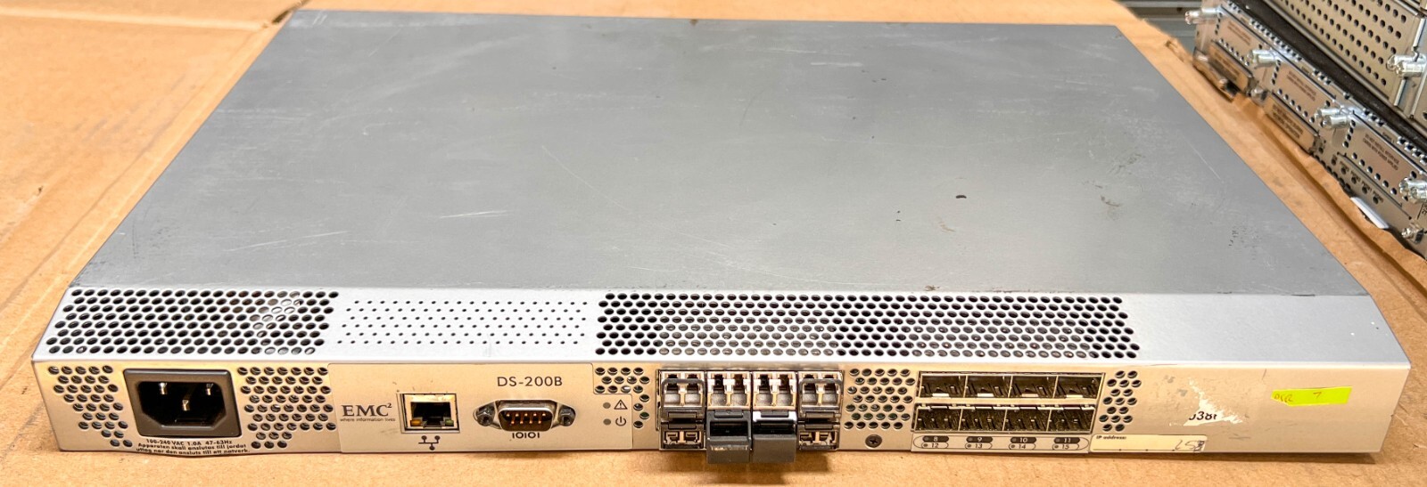 EMC ² 100-652-024 SilkWorm 200E DS-200B Fibre Channel Switch