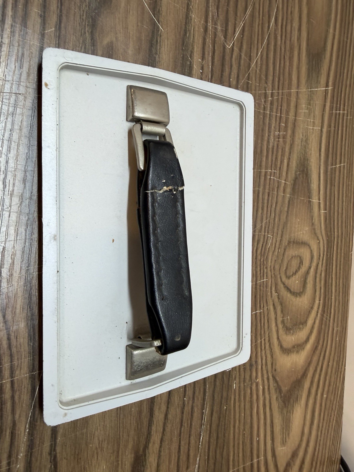 VINTAGE OSBORNE 1 ONE HANDLE AS IS CRACKED LEATHER