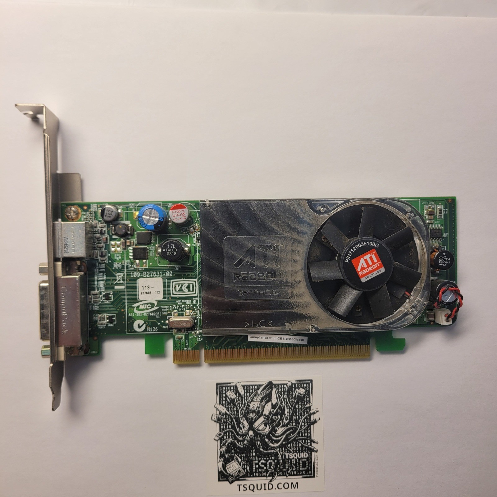 ATI Radeon HD 2400 XT 109-B27631-00 256MB GDDR2 PCI-E DVI S-Video GPU