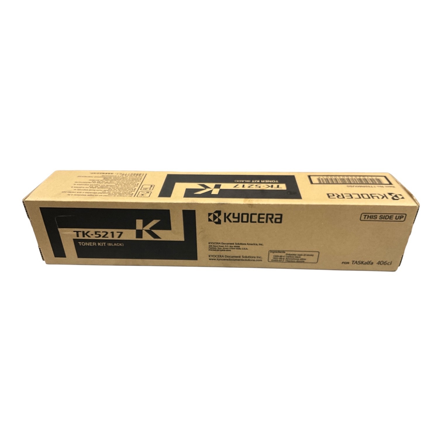 Genuine Kyocera TK-5217K Black Toner Cartridge TASKalfa 406ci OEM 20K Yield