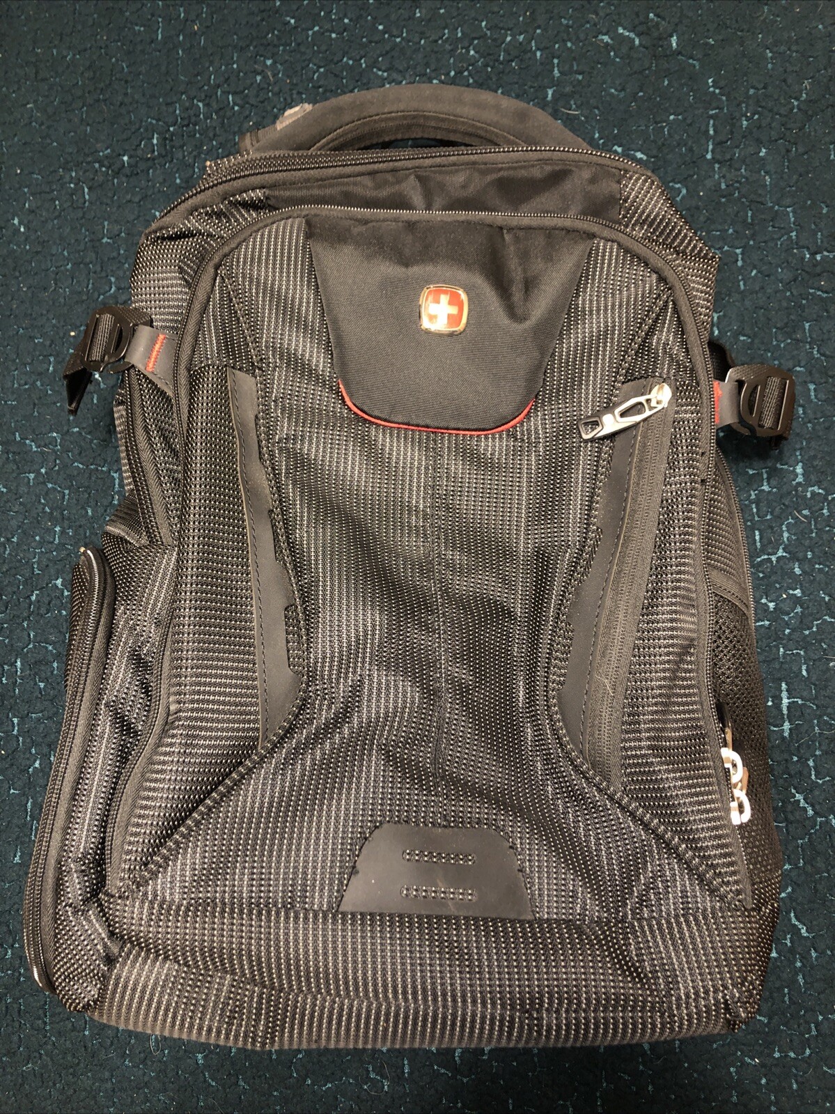 Swiss Gear 5358 Travel Tech Elite Laptop Backpack TSA Computer Scansmart USB