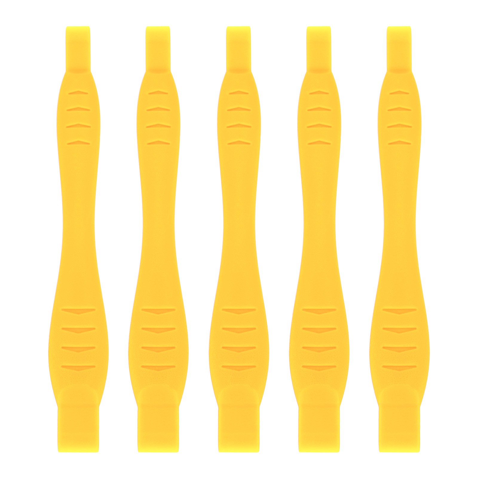 5pcs Plastic Pry Spudger Tool, Yellow Phone Opening Pry Spudger