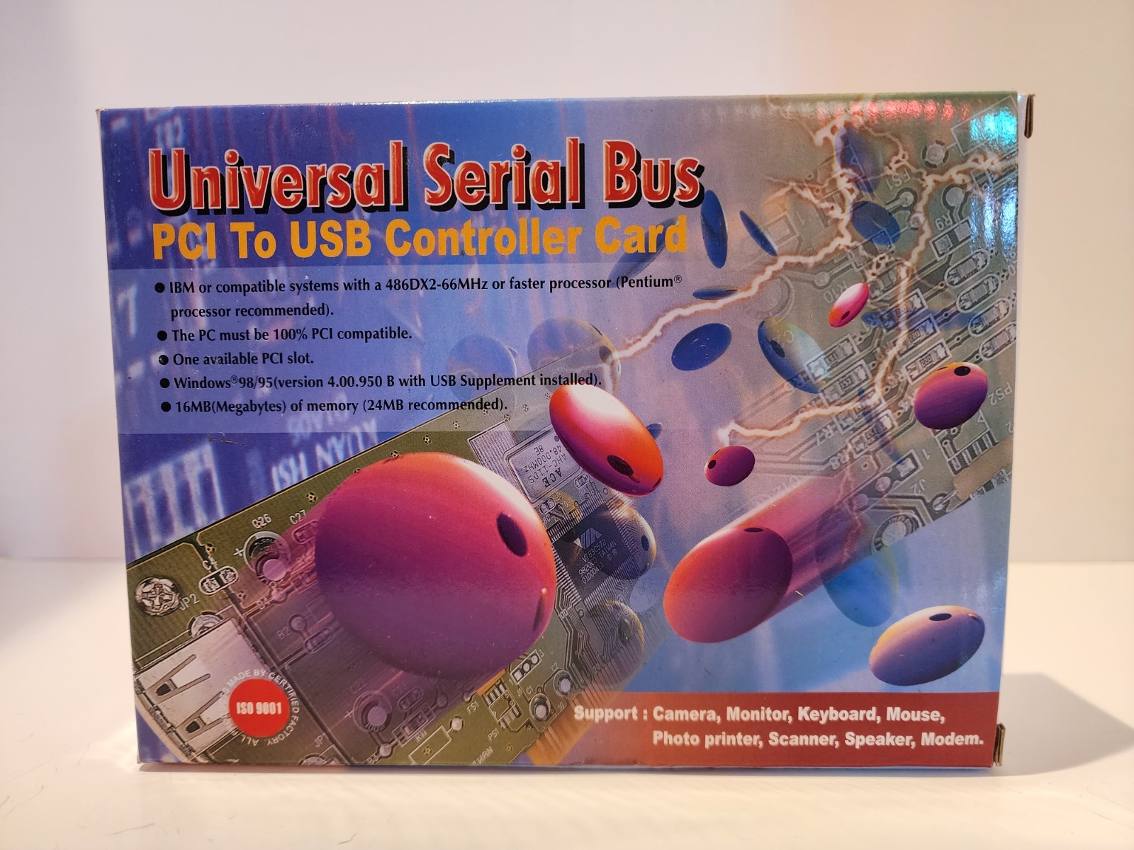 Kouwell Universal Serial Bus Pci To Usb 2ports