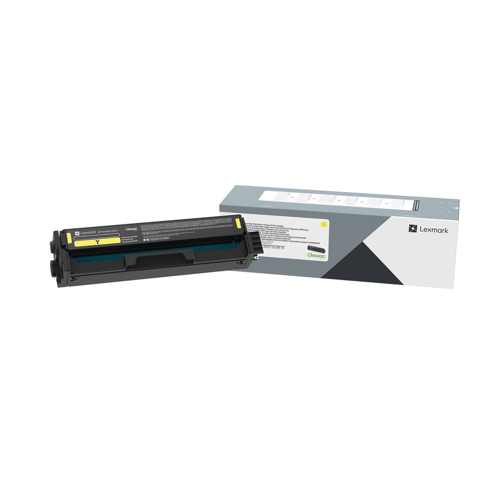 C320040 Toner Cartridge, 1,500 Page-Yield, Yellow
