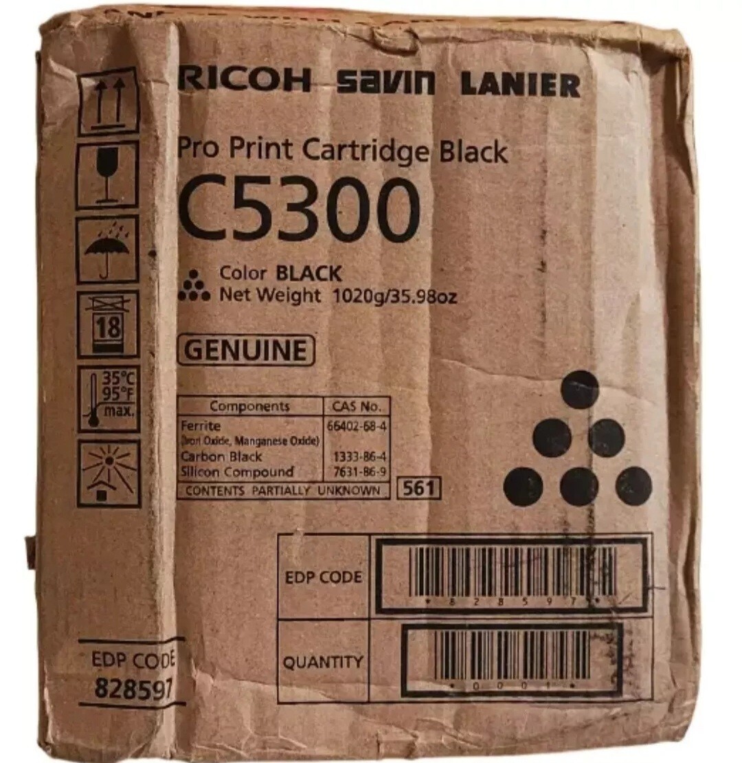 Ricoh Savin Lanier C5300 Pro Print Cartridge New Sealed with Open Box