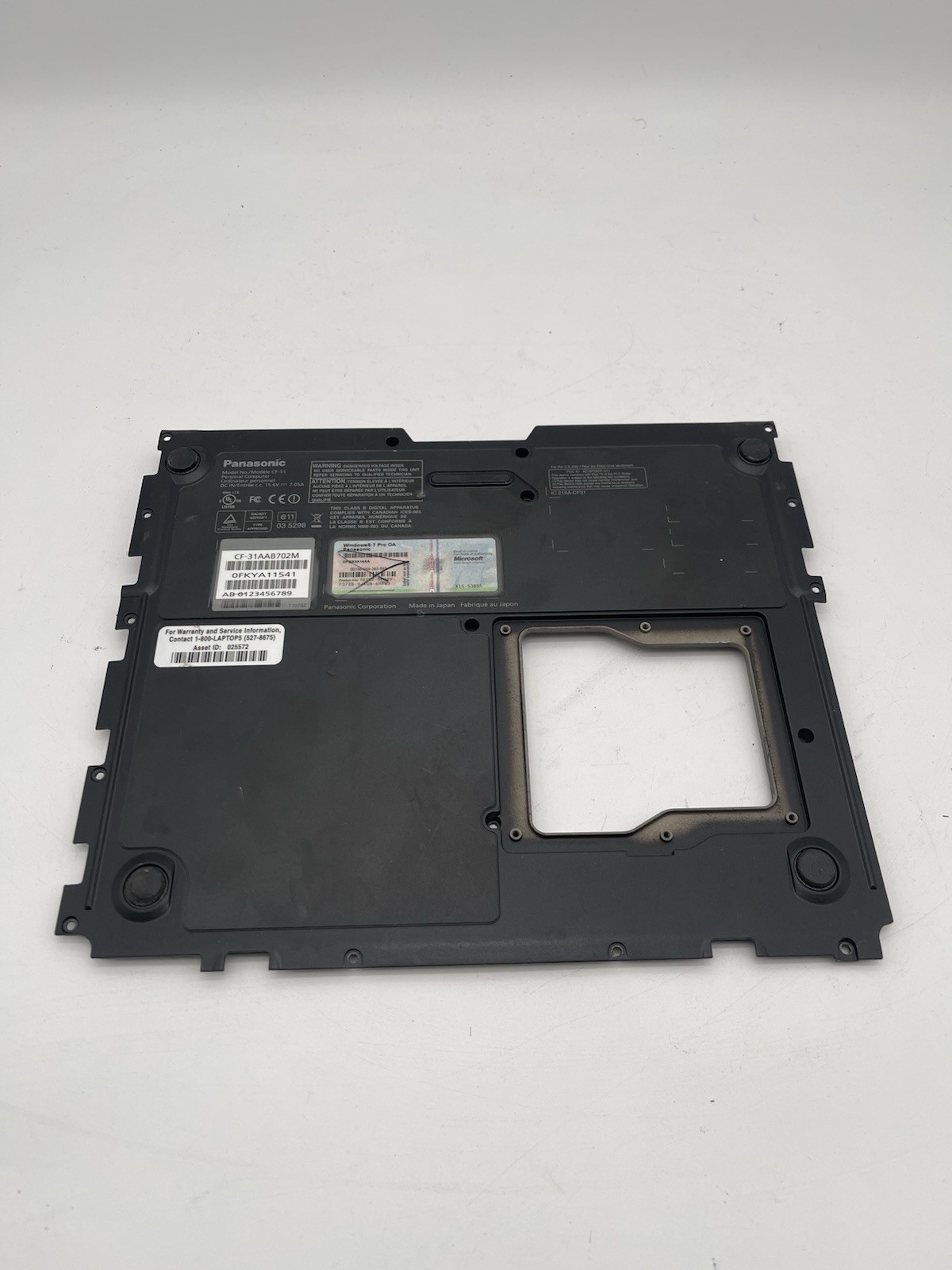 Original Shell For Panasonic TOUGHBOOK CF-31 Bottom cover Rear