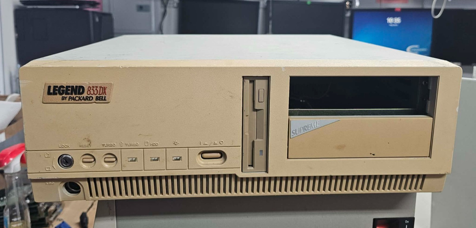 Rare Vintage Retro Packard Bell Legend 833DX Supreme Desktop Computer - Special