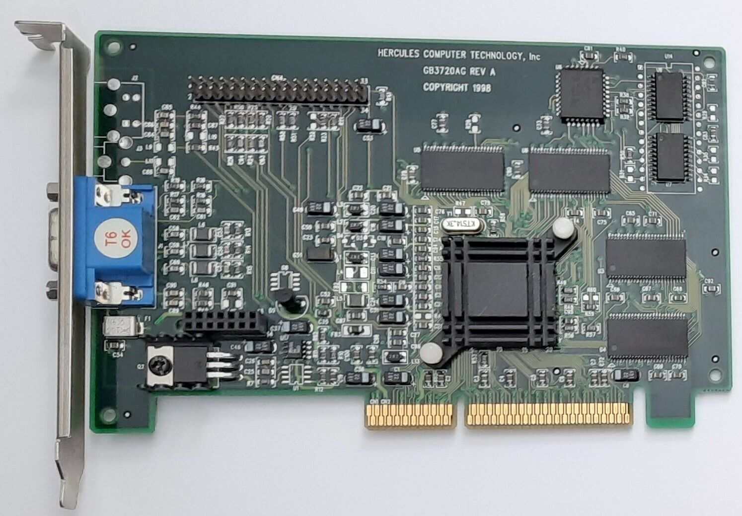 Hercules Terminator BEAST AGP Graphics Card (S3 Savage3D, 8MB, Retro, Retro, 1998)
