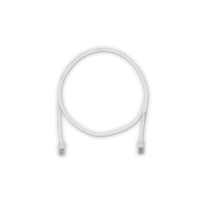 3 ft Panduit UTPCH3GYY 24 AWG Copper Cat 5e U/UTP Patch Cord Gray